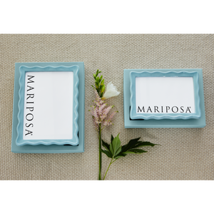 Mariposa Wavy Aqua 5x7 Frame