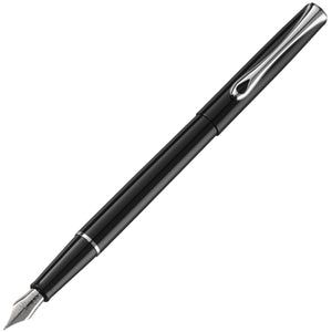 Diplomat Traveller Black Laquer Fountain Pen