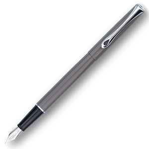 Diplomat Traveller Taupe Grey Fountain Pen