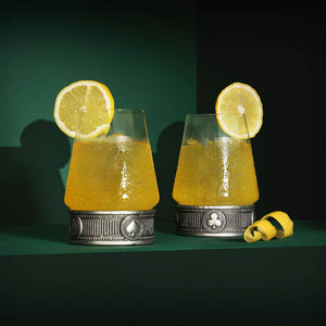 Royal Selangor Ace Glass And Cooling Coaster Pair