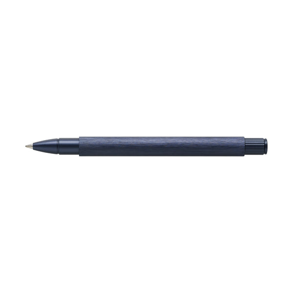 Load image into Gallery viewer, Faber-Castell NEO Slim Rollerball Pen, Aluminum Dark Blue
