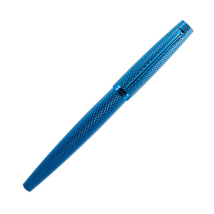 Diplomat Viper Blue Guilloche(Blue) Fountain Pen