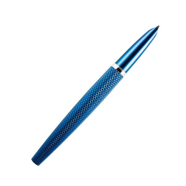 Load image into Gallery viewer, Diplomat Viper Blue Guilloche(Blue) Fountain Pen
