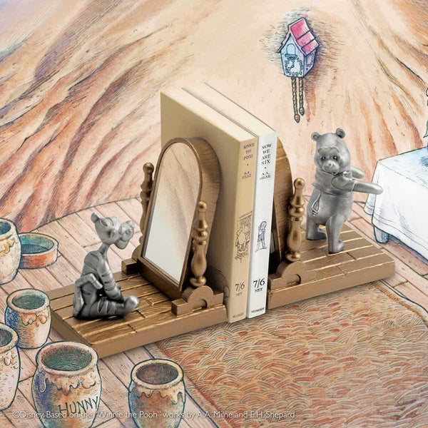 Load image into Gallery viewer, Royal Selangor Pooh &amp; Tigger Bookend Pair
