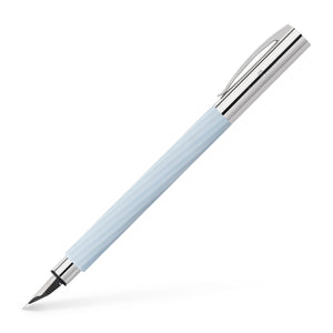 Faber-Castell Ambition Fountain Pen, Italic Ice Blue