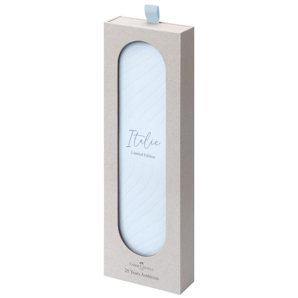 Load image into Gallery viewer, Faber-Castell Ambition Fountain Pen, Italic Ice Blue
