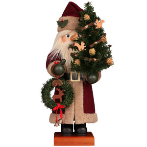Christian Ulbricht Premium Nutcracker - Woodland Santa - 18.75"H