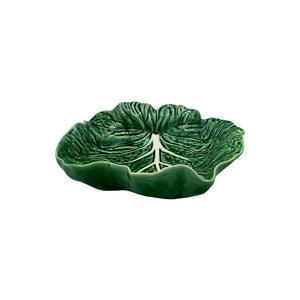 Bordallo Pinheiro Cabbage Concave Leaf 10" Green