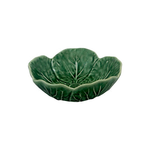 Bordallo Pinheiro Cabbage - Bowl 6 oz Green, set of 4