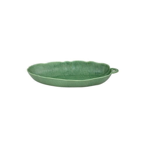 Bordallo Pinheiro Leaves - Salad Bowl 53 Banana Leaf Green