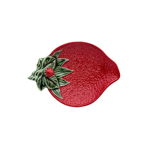 Bordallo Pinheiro Strawberries - Olive Dish, set of 2