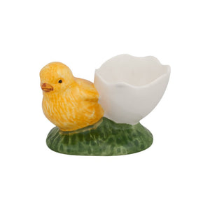 Bordallo Pinheiro Egg Cups - Eggshell With Whole Chick, set of 4