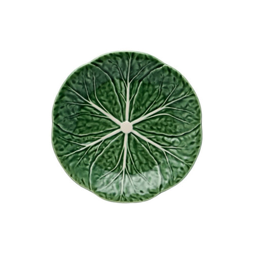 Bordallo Pinheiro Cabbage - Dessert Plate Green, set of 4