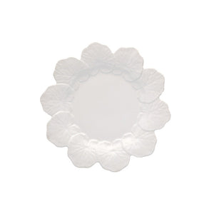 Bordallo Pinheiro Geranium - Dinner Plate White, set of 4