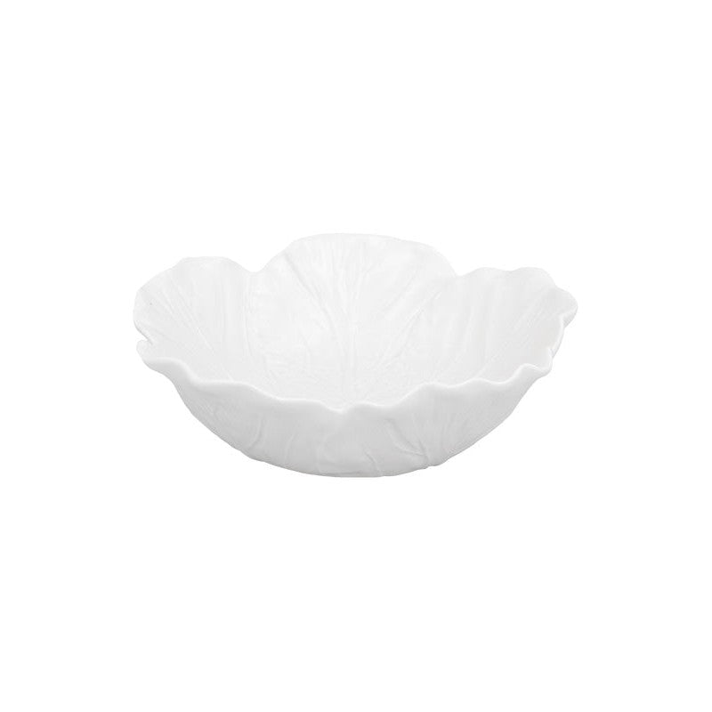 Bordallo Pinheiro Cabbage - Bowl 27 oz - Individual Salad Bowl Beige, set of 2