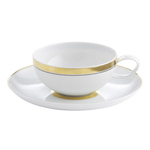 Vista Alegre Domo Gold - Tea Cup And Saucer, set of 4