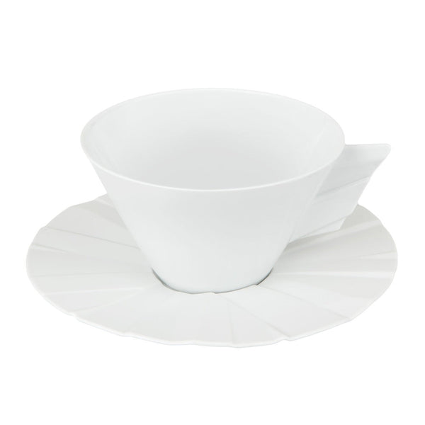 Load image into Gallery viewer, Vista Alegre Matrix - Tea Cup And Saucer, set of 4
