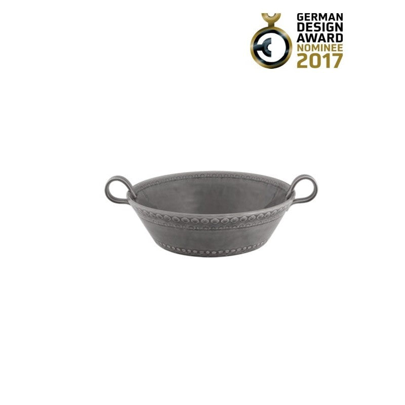 Bordallo Pinheiro Rua Nova - Salad Bowl 128 Oz Anthracite