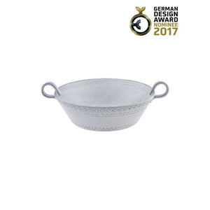 Bordallo Pinheiro Rua Nova - Salad Bowl 128 Oz Antique White