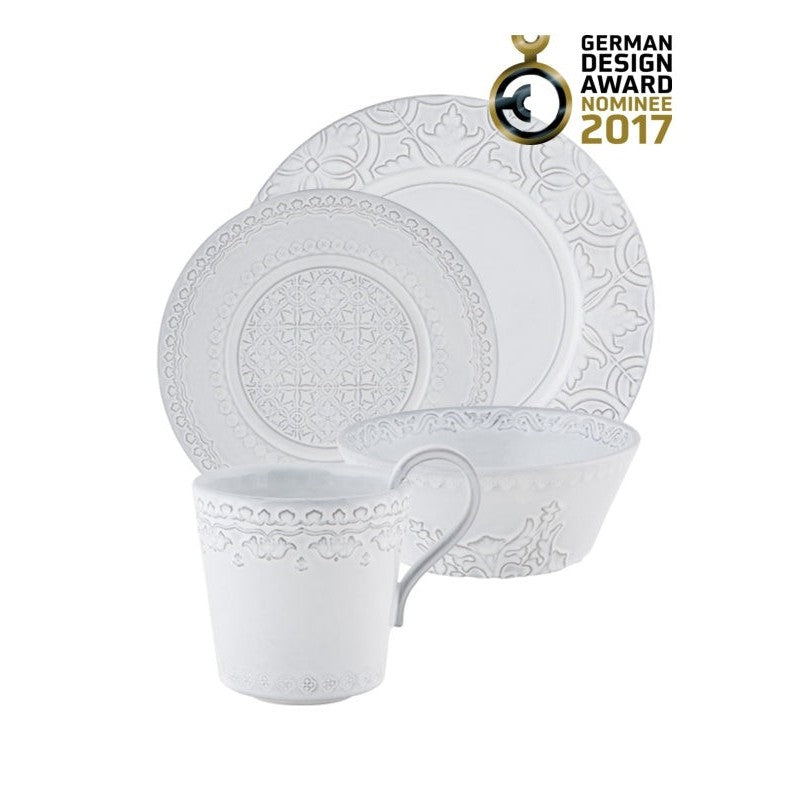 Bordallo Pinheiro Rua Nova - 4 PPS - Antique White