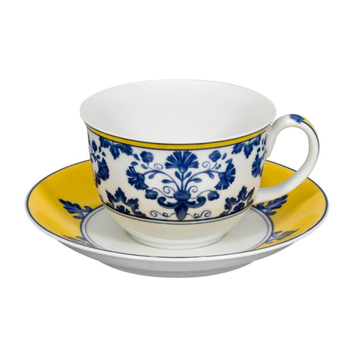Vista Alegre Castelo Branco - Tea Cup And Saucer, set of 4