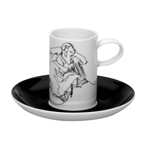Vista Alegre Fado - Set 4 Coffee Cups & Saucers