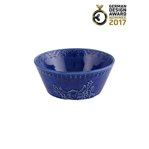 Bordallo Pinheiro Rua Nova - Cereal Bowl Indigo, Set of 4