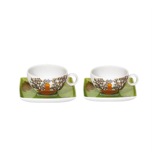 Vista Alegre Alma De Lisboa - Set 2 Tea Cup & Saucer