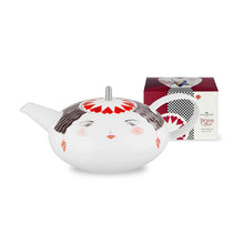 Load image into Gallery viewer, Vista Alegre Tea With Alice - Set Tea Pot &amp; Tea Bag (Gift Box)