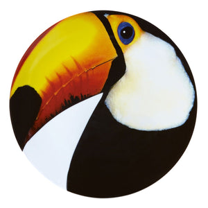 Vista Alegre Olhar O Brasil - Charger Plate Toucan
