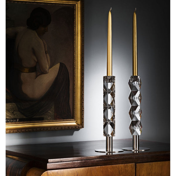 Load image into Gallery viewer, Vista Alegre Diamanti - Candlestick With Metal Foot
