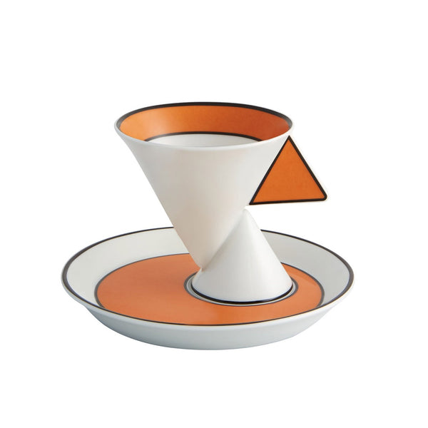 Load image into Gallery viewer, Vista Alegre Jazz - Set 2 Coffee Cups &amp; Saucers
