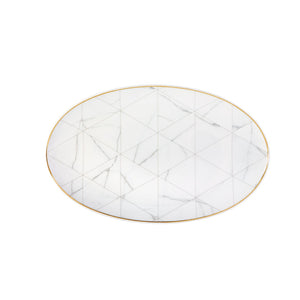 Vista Alegre Carrara - Large Oval Platter, set of 2
