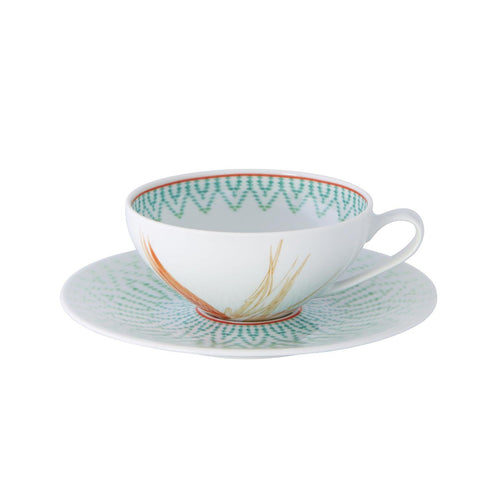 Vista Alegre Fiji - Tea Cup And Saucer, set of 4