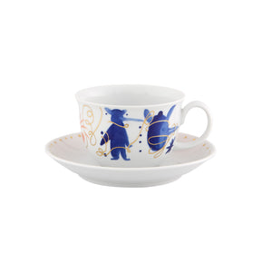 Vista Alegre Folkifunki - Tea Cup And Saucer, set of 4