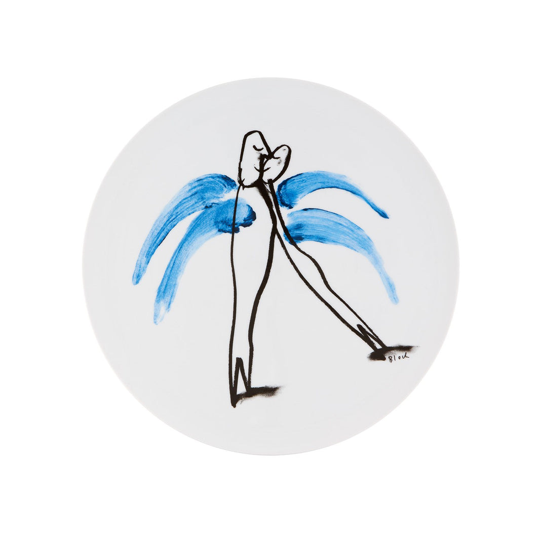 Vista Alegre 2I - Round Plate By Serge Bloch