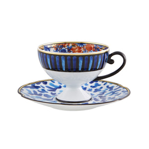 Vista Alegre Cannaregio - Tea Cup & Saucer, set of 4