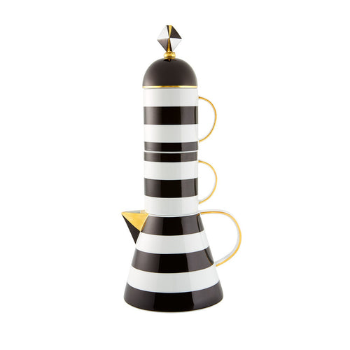 Vista Alegre Pharos - Set Tea Pot & 2 Mugs