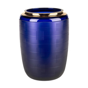 Vista Alegre Jet Blue - Case With Small Vase