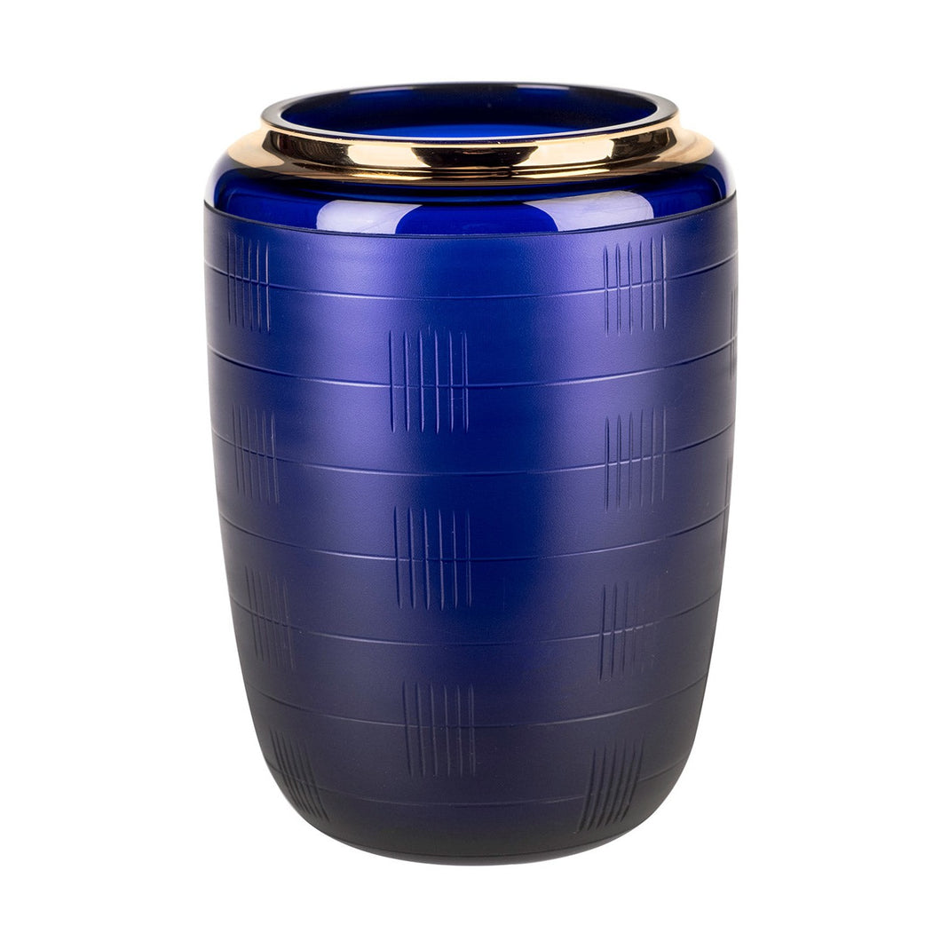 Vista Alegre Jet Blue - Case With Small Vase