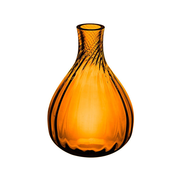 Load image into Gallery viewer, Vista Alegre Color Drop - Small Bud Vase Amber
