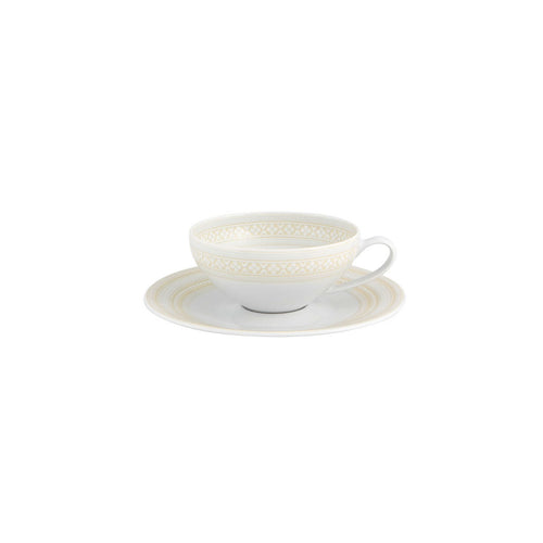 Vista Alegre Ivory - Tea Cup And Saucer, Set of 4
