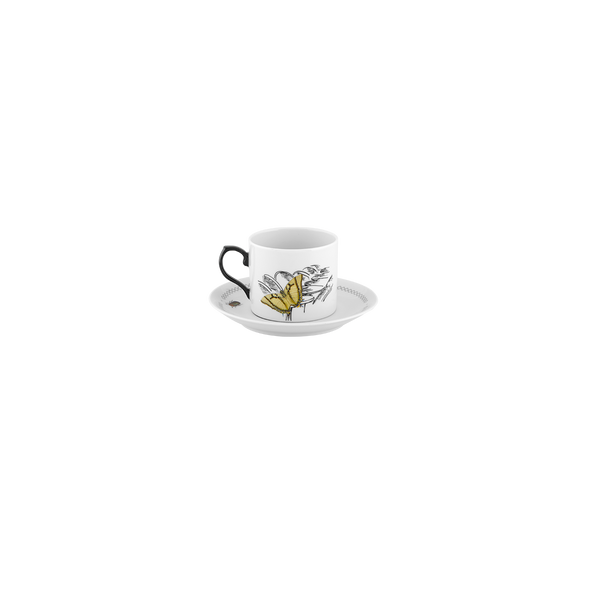 Load image into Gallery viewer, Vista Alegre Petites Histoires - Set 2 Tea Cup &amp; Saucers
