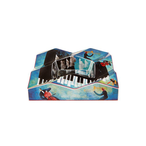 Vista Alegre Fur Beethoven - Square Catchall tray