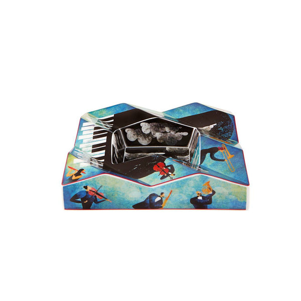 Load image into Gallery viewer, Vista Alegre Fur Beethoven - Square Catchall tray
