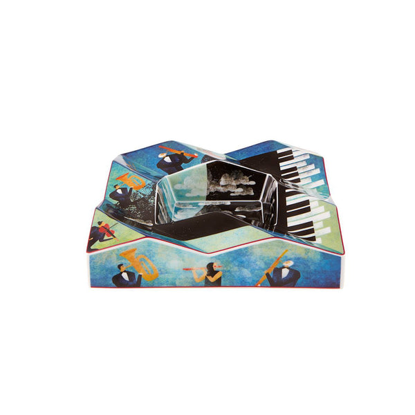 Load image into Gallery viewer, Vista Alegre Fur Beethoven - Square Catchall tray
