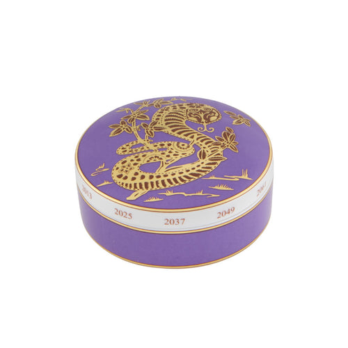 Vista Alegre Golden - Large Round Box Snake