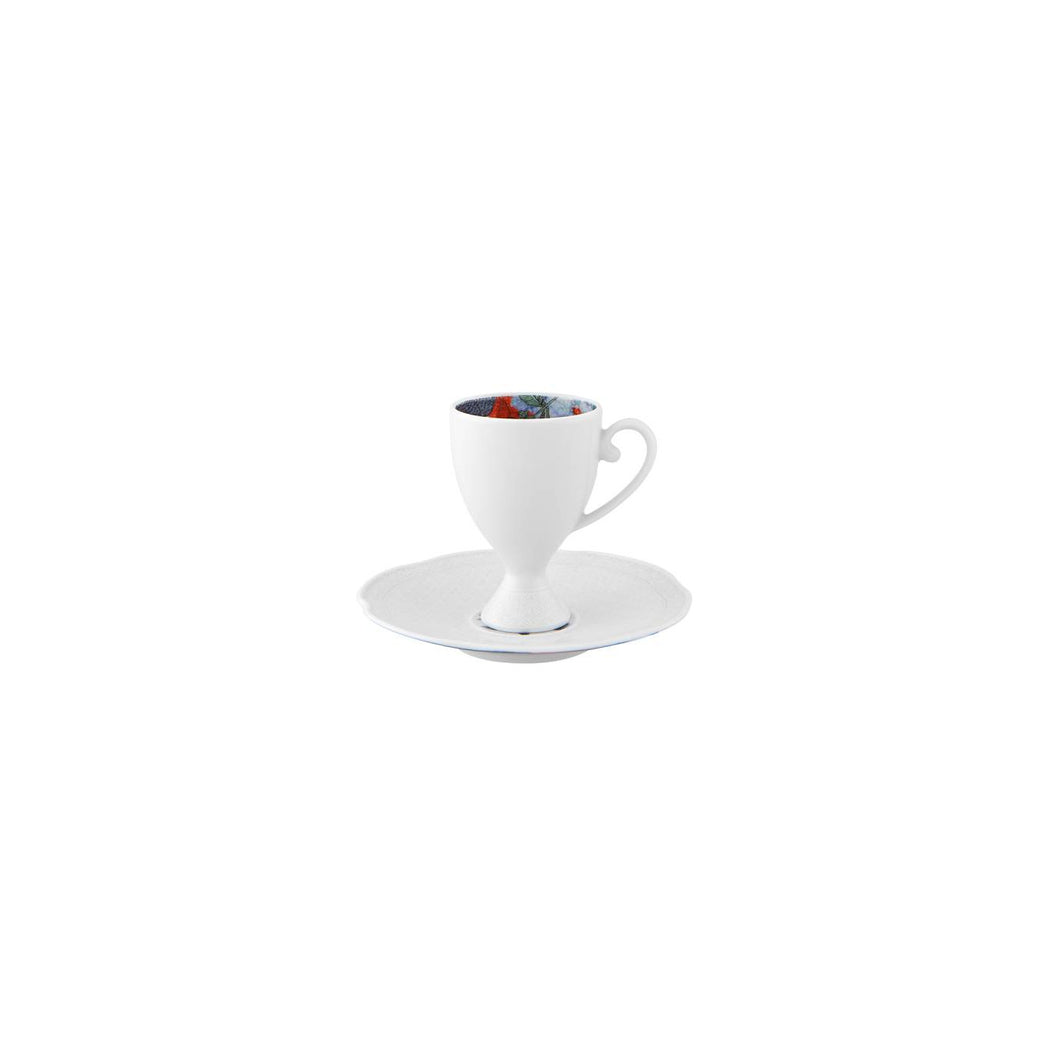 Vista Alegre Duality - Coffee Cup & Saucer, Set of 4