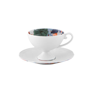 Vista Alegre Duality - Tea Cup & Saucer, Set of 4