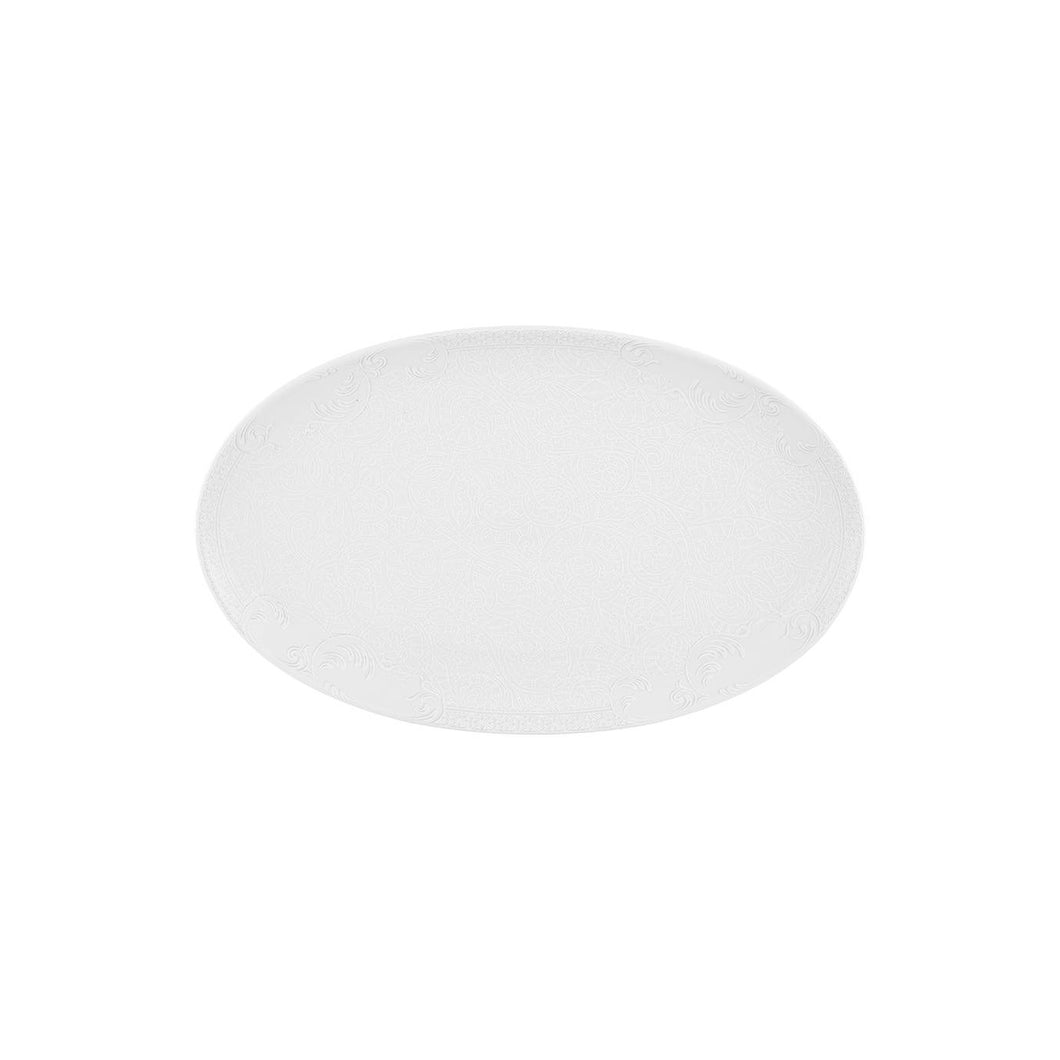 Vista Alegre Duality - Small Oval Platter , Set of 2
